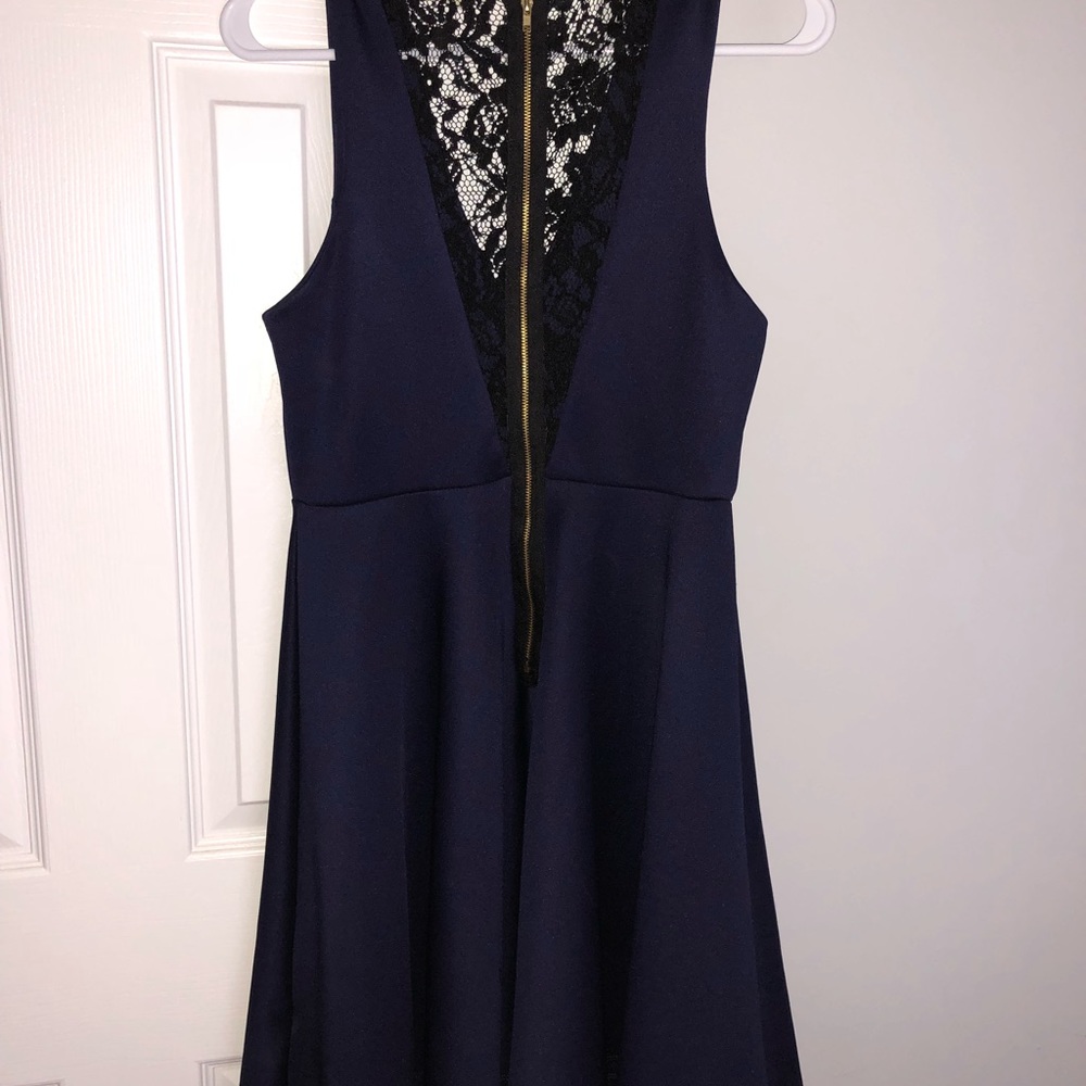 Navy altar’d state dress. Size M. Worn once